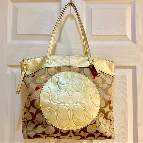 Coach Handbags - COACH Authentic Signature Collection Large Purse